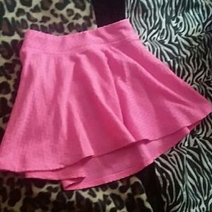 Pink skirt